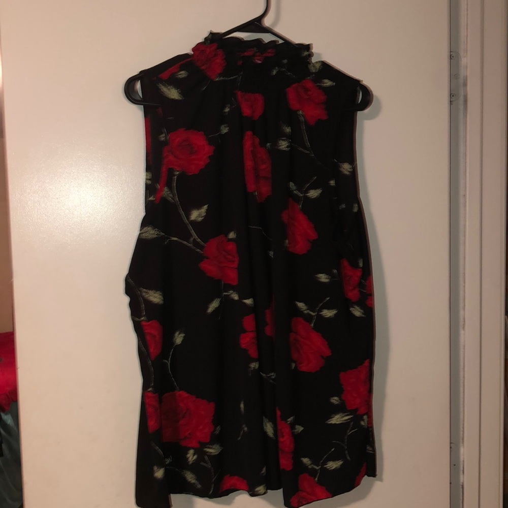 High neck blouse